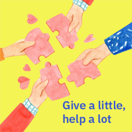 Give a little, help a lot